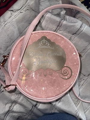 迪士尼粉色 Bibbidi Bobbidi 精品包带肩带独家公园女孩新品 — 第 1/4 张图片