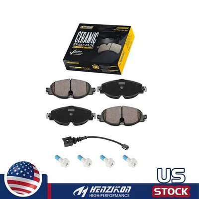 Передние керамические тормозные колодки P-1760 для Audi TT Quattro и VW GTI 2015-2021 - Изображение 1 из 4