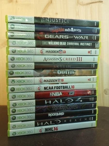 18 Xbox 360 game lot Tested Four Games Unplayable Please Read - Picture 1 of 24