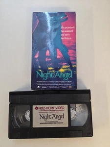 Night Angel (VHS, 1990) Fries Home Video Horror Cult Rare! HTF! Not Tested - Bild 1 von 8