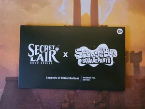 Secret Lair Spongebob Squarepants Legends of Bikini Bottom FOIL Magic MTG Sealed - Picture 1 of 2