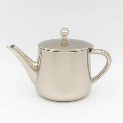 Tetera HEPP 'Exclusiv Hotelsilber' - Plateada 0,35 L - Hecha en Alemania Foto 1 de 4