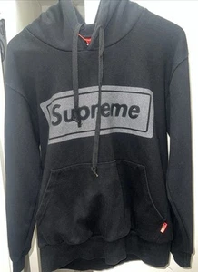 Felpa con cappuccio Supreme Box logo taglia S AUTENTICA - Foto 1 di 8