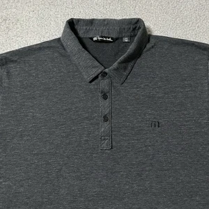 Travis Mathew Poloshirt Herren 3XL grau Performance leicht Golf Stretch - Bild 1 von 8