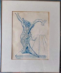 Max Ernst Electra Framed Lithograph - Picture 1 of 5