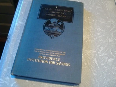Old Stone Bank 1929 RI History - Image 1 of 4
