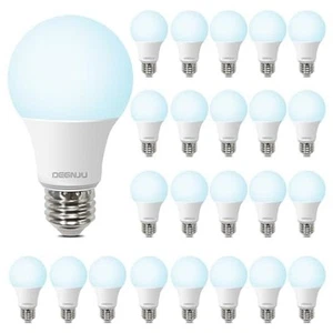 LED Light Bulbs Daylight 5000K, 60 Watt Equivalent LED Bulbs, A19 Standard Bu... - Picture 1 of 6