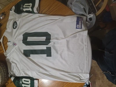 CAMISETA DE FÚTBOL AMERICANO REEBOK EQUIPMENT NFL CHAD PENNINGTON #10 NEW YORK JETS TALLA XL Foto 1 de 4