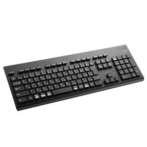 ELECOM Washable Wireless Keyboard Bluetooth Waterproof IPX5 Compatible Membrane - Picture 1 of 9