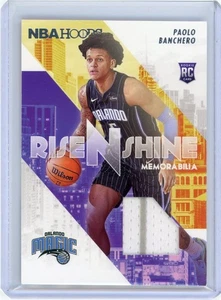 2022 Panini NBA Hoops #RS-PBO Paolo Banchero Rise N Shine Rookie Patch - Picture 1 of 2