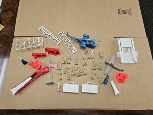 Vintage 1968 Marx Cape Kennedy Playset Pieces Misc Lot Over 35 Pieces - Picture 1 of 16