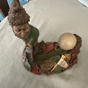 Tom Clark Gnome 6,25" Little Ben Golfball Cairn Studio 1995 - Bild 1 von 7