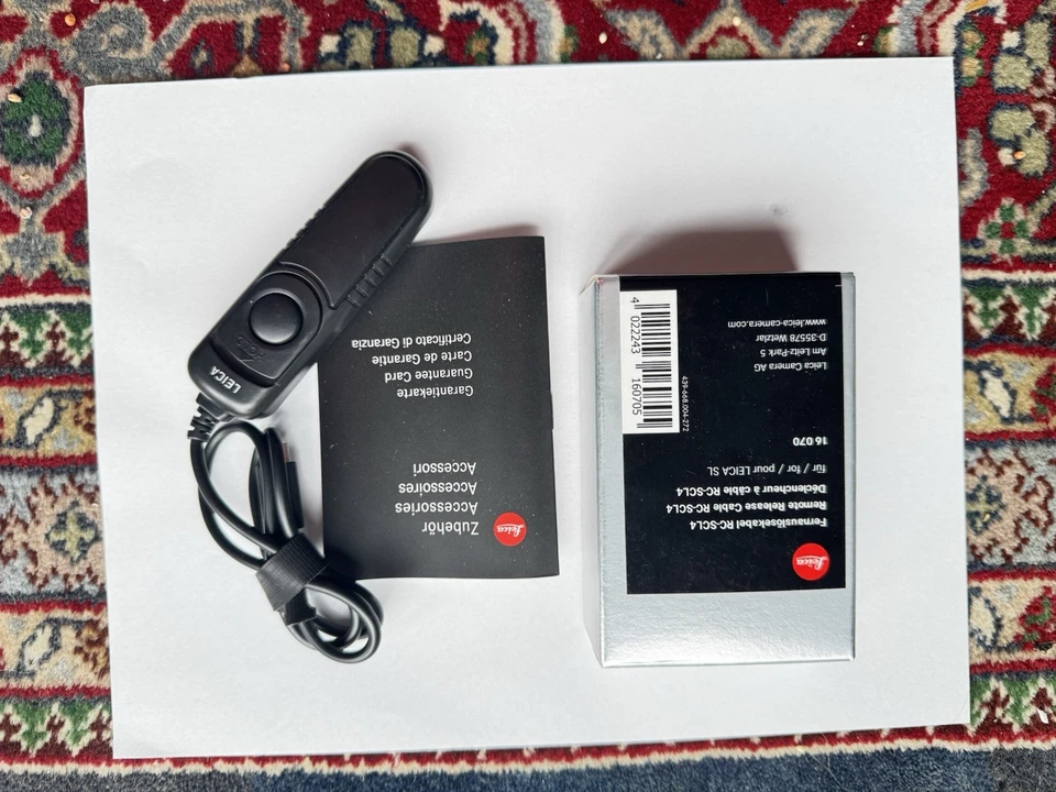 [Leica 16029 Remote Release Cable S for Leica S (Typ 006) Open Box - Image 1 of 3