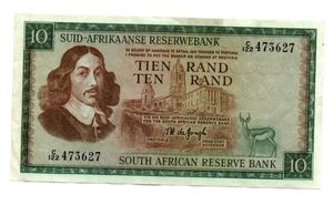 10 RAND VERY FINE BANKNOTE FROM SOUTH AFRICA 1966-76 PICK-114 - Picture 1 of 2