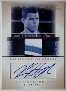 2004-05 SkyBox Autographics KRIS HUMPHRIES Auto Patch RC Rare SP #/70 - Picture 1 of 2