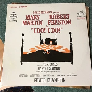 Mary Martin Robert Preston In I Do !  I Do ! 1966 RCA LSO-1128 Vinyl LP Sealed - Picture 1 of 2