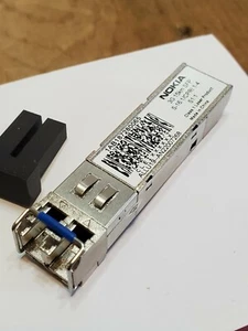 NOKIA Transceiver 1AB187280065 3G 15km SFP S-16.1 CPRI 1-4 S1:1 USED - Picture 1 of 5