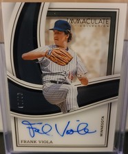 2023 Panini Immaculate Collection - Shadowbox Signatures SS-FV Frank Viola /10!!