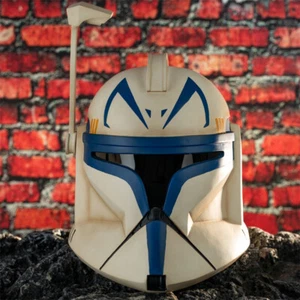 Star Wars Fase I Capitán Rex Casco Cosplay Accesorios 1:1 Resina Réplicas Halloween - Imagen 1 de 12
