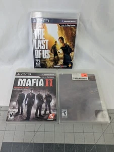 Lote Videojuegos PS3 The Last of Us Uncharted 2 Mafia II - Imagen 1 de 8