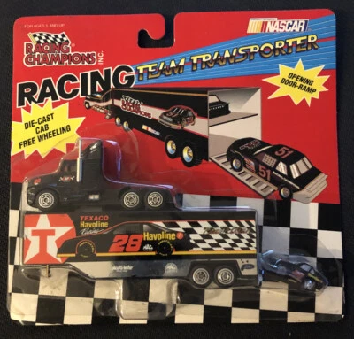 1994 Racing Champions Ernie Irvan #28 Valvoline Team Transporter - Image 1 of 4