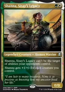 MRM ENGLISH Shanna, H�ritage de Sissay - Shanna, Sisay's Legacy MTG Magic FNM - Picture 1 of 1