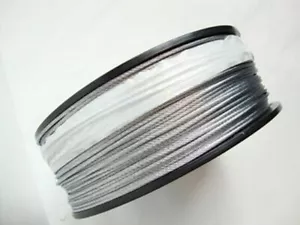 Cable de cable galvanizado 1/8", 7x7: 100, 200, 250, 500, 1000 pies - Imagen 1 de 1