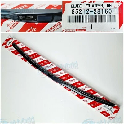 GENUINE TOYOTA YARIS HYBRID FRONT WIPER 700MM BLADE 2011- OEM PART 85212-28160 - Image 1 of 4