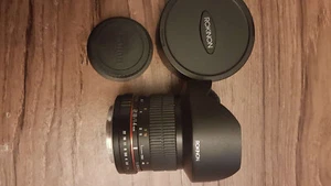 Rokinon FE14M-C 14mm F2.8 Ultra Wide Lens for Canon (Black) - Picture 1 of 3