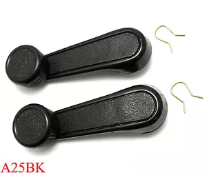 For Toyota Landcruiser / Hilux Window Winder Handle Black FZJ75 HJ45 HJ47 HJ60 - Picture 1 of 2