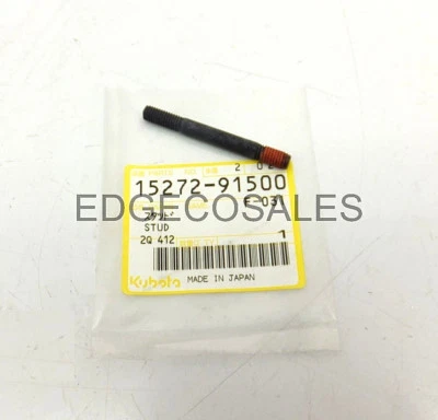 Kubota "GL Series" Generator Manifold Stud (Qty 4) - *1527291500* - Image 1 of 3