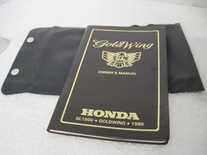 90 Honda Goldwing GL1500 Owners Manual With Pouch OEM SM61 - Picture 1 of 9