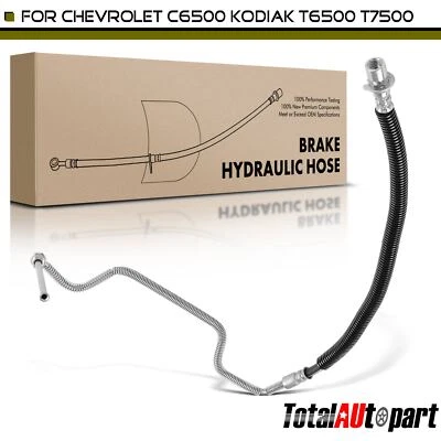 Brake Hydraulic Hose for Chevrolet C6500 C7500 Kodiak T7500 GMC T6500 Rear Left - Image 1 of 4