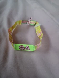 2022 COCHELLA General Admission Wristband Collectible! Never Used! - Picture 1 of 3