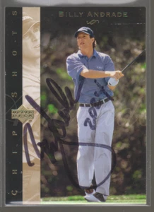Autographed 2003 Upper Deck Billy Andrade CHIP SHOTS - Picture 1 of 1