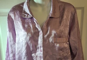 Classic Elements Women's  Orchid Pajama Set, Size L - Picture 1 of 1