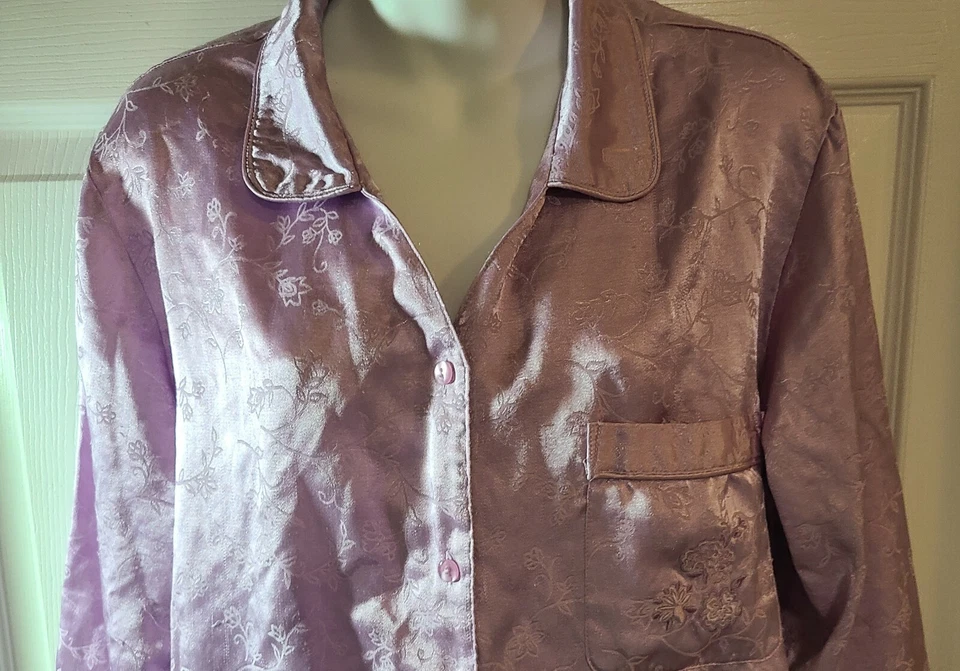 Classic Elements Women's  Orchid Pajama Set, Size L - Image 1 of 1