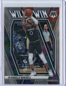 2020-21 Panini Mosaic Will to Win #11 D'Angelo Russell - Picture 1 of 1