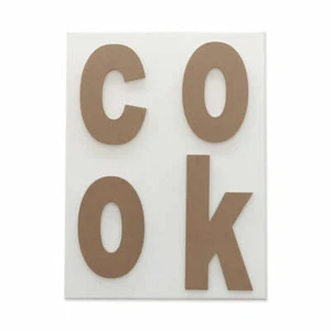 Quadro su tela in rilievo Cook Quadro arredo cucina Quadro fatto a mano Declea  - Picture 1 of 5