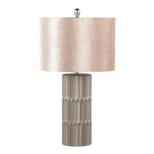 Lumisource Table Lamps 23" Ceramic w/ Champagne Shade Brown+Metallic Brown - Picture 1 of 6
