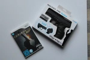 Wii Controller Walther P99 Replica von bigben + Spiel James Bond 007 Golden Eye - Bild 1 von 4