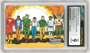 CGC JSA SS 9 SIGNED Carmine Infantino Justice League JLA #67 Archives Art Card - Picture 1 of 2
