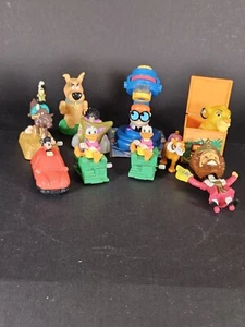 Burger King Kids Meal Toys Lot Goofy Donald Duck Scooby Dexter Lion King - Picture 1 of 10