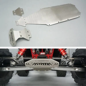 Steel Chassis Armor Bumper Anti-collision Guard Board for Arrma Kraton EXB 1/8 - Picture 1 of 14