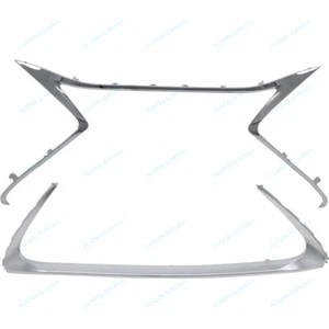 2pcs Front Bumper Grille Molding Trim Chrome l For Lexus ES350 ES300h 2016-2018 - Bild 1 von 7