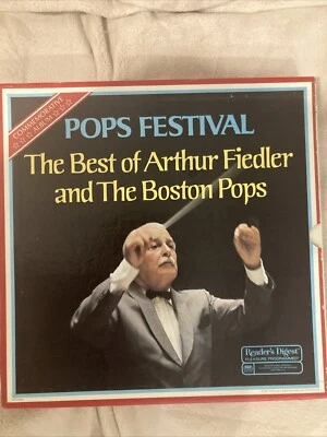 Pops Festival The Best of Arthur Fiedler & The Boston Pops 10 LP Box Set~Sealed - Image 1 of 4