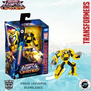 Transformers Legacy United Deluxe Animated Universe Bumblebee Figur - Bild 1 von 9
