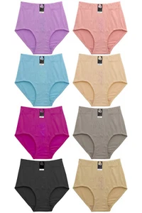 Lote de 6 bragas cortas de control de abdomen bolsillos frontales cortos S M L XL 2XL 3XL 4XL 670 - Imagen 1 de 6