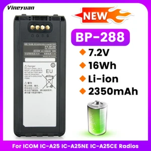 2350mAh BP-288 Akumulator litowo-jonowy kompatybilny z radiem ICOM IC-A25 IC-A25NE IC-A25CE - Zdjęcie 1 z 12