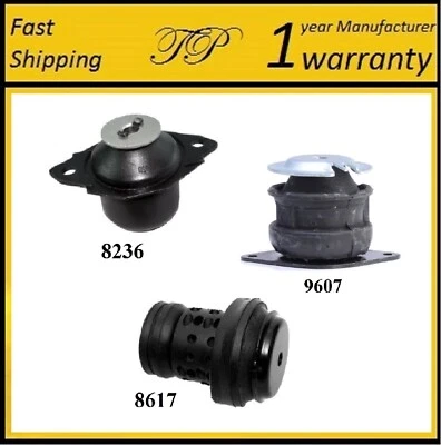 3 PCS Motor & Trans Mount FOR 1993-1998 Volkswagen Jetta 1.9L - Image 1 of 4